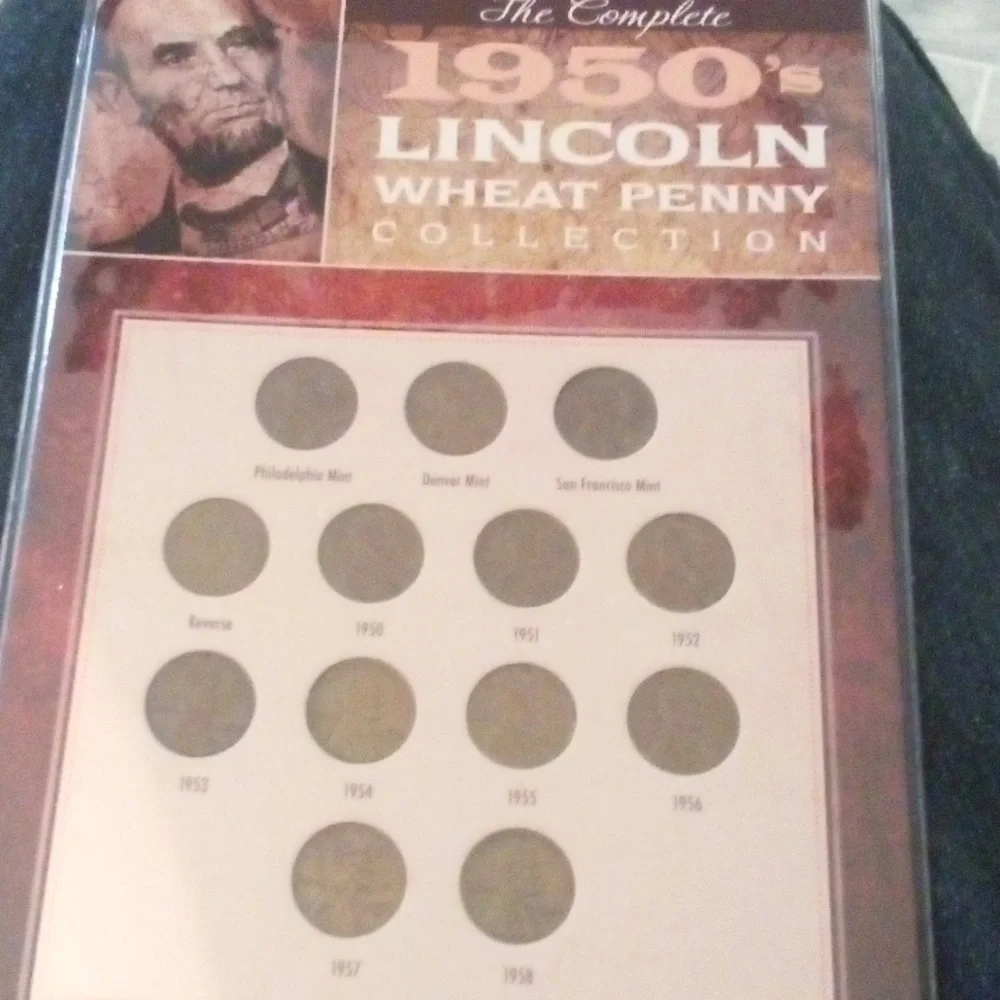 Lincoln wheat back penny collection - Picture 1 of 2